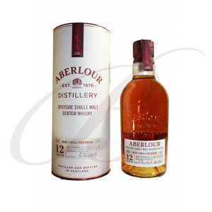 Aberlour, Speyside Single Malt Scotch Whisky, Non-Chill Filtered, 12 years old, 48% - Coffret