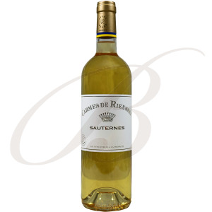 Carmes de Rieussec, 2ème vin de Château Rieussec, 1er Cru Classé Sauternes (Bordeaux), 2017, Demi-bouteilles:  37.5cl. - Vin Blanc Liquoreux