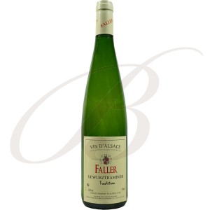 Gewürztraminer, Tradition, Robert Faller et Fils (Alsace), 2015 - Vin Blanc 