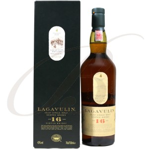 Lagavulin, Single Islay Malt Scotch Whisky, 16 ans d'Age, 43% vol.