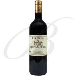 Les Hauts de Lynch-Moussas, 2ème vin de Château Lynch-Moussas, 5ème cru Pauillac (Bordeaux), 2012 - Vin Rouge