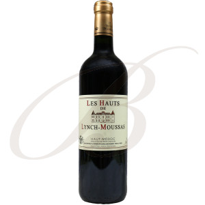 Les Hauts de Lynch-Moussas, 2ème vin de Château Lynch-Moussas, 5ème cru Pauillac (Bordeaux), 2014 - Vin Rouge