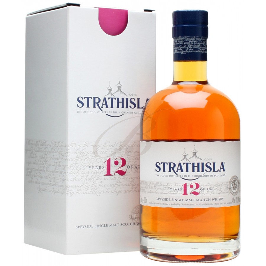 Scotch Whisky Strathisla, 12 ans d'age - Boursot