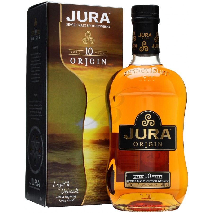 Jura Scotch Whisky , 10 ans d'age - Boursot