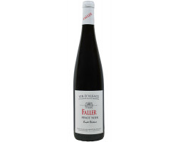 Pinot Noir  Cuv e R serve  Robert Faller   Fils  Alsace   2018 Vin Rouge click to enlarge