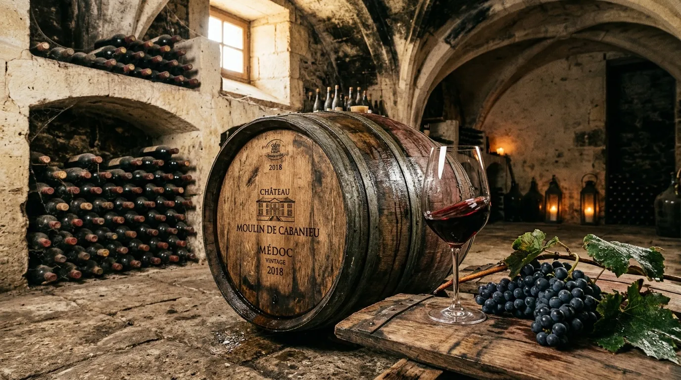 Château Moulin de Cabanieu Médoc : vin rouge 2009