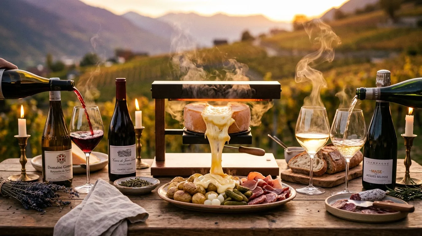 Que boire avec une raclette : nos meilleures idées