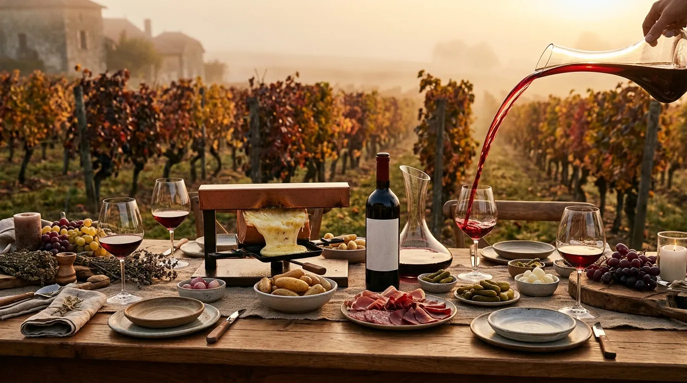 Quel vin rouge avec raclette : nos meilleures sélections