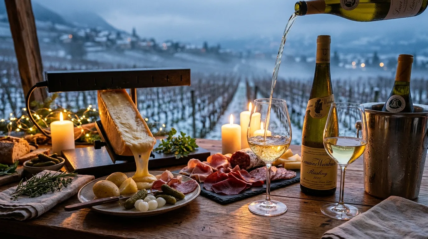 Quel vin blanc pour raclette : nos meilleurs choix