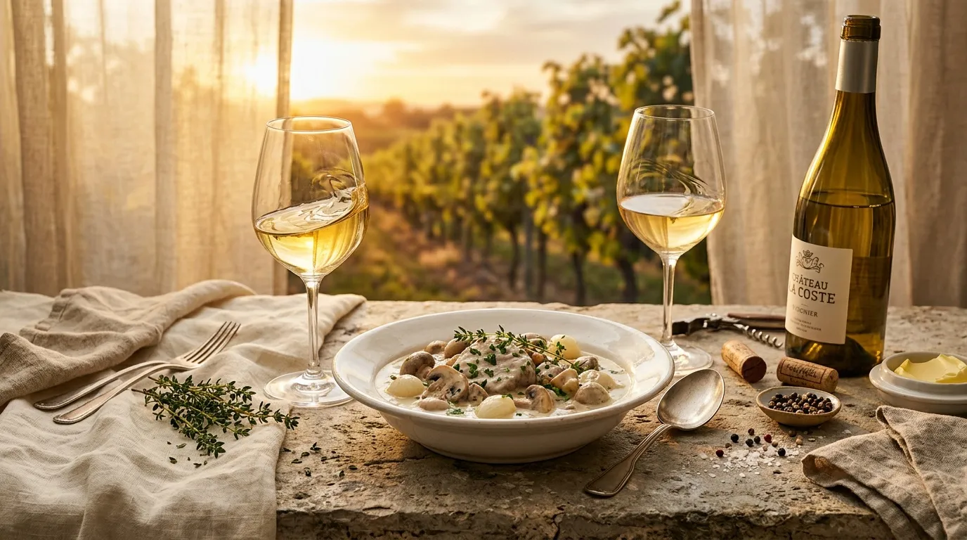 Quel vin avec blanquette de veau : nos meilleurs choix